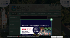 Desktop Screenshot of mozsgo.hu